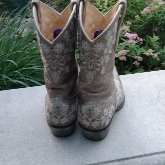 Old Gringo Yippee Ki Yay Beautiful Eveleight Bone Women's Boot size 9 - Picture 7 of 16